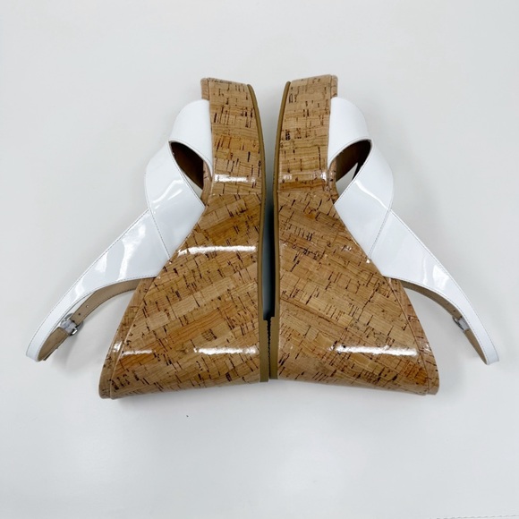 New Stuart Weitzman Carmen Wedge Sandal Sz US 9.5B - Picture 7 of 10